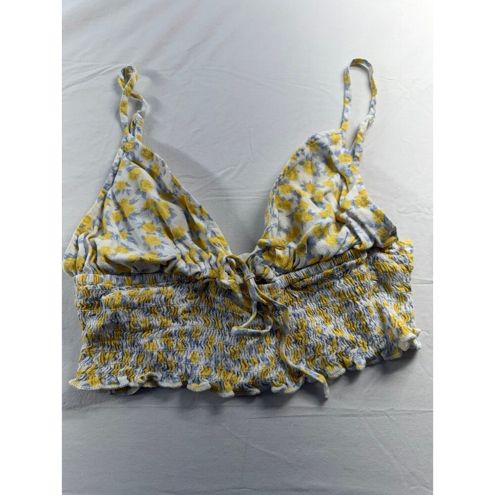 Garage Floral Tank Crop Top